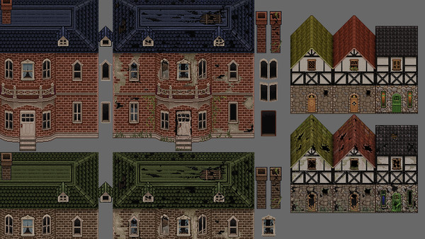 Pixel Game Maker MV - Haunted Residences Assets