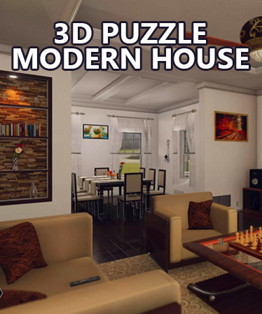 3D PUZZLE - Modern House