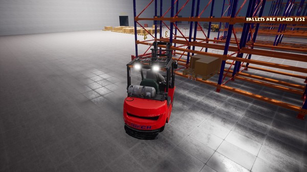 Screenshot z Warehouse Simulator: Forklift Driver