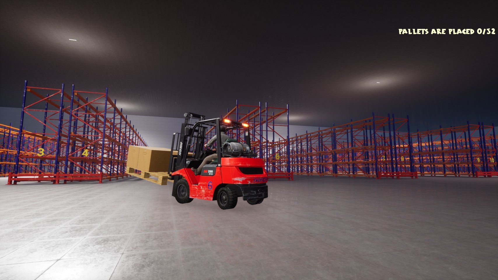 Warehouse Simulator: Forklift Driver screenshot #1