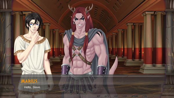 Screenshot z ManServant: Yaoi BL Gay Visual Novel