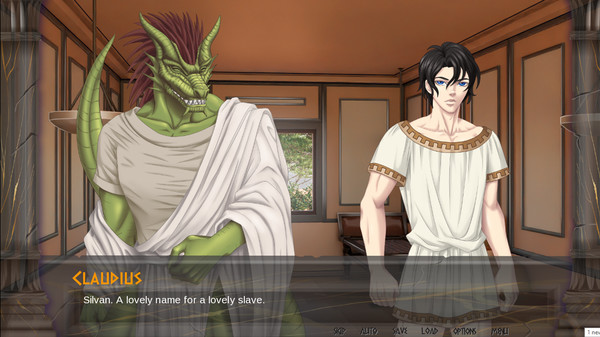 Screenshot z ManServant: Yaoi BL Gay Visual Novel