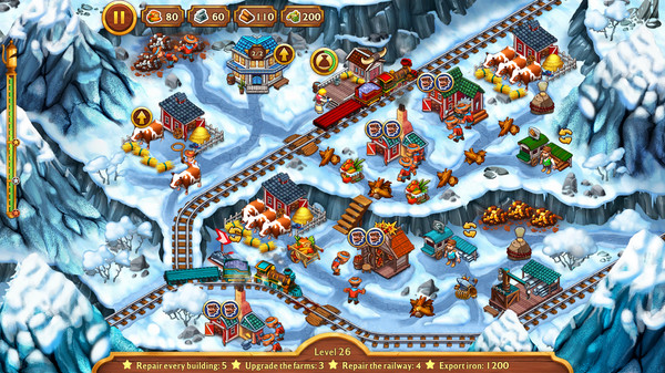 Screenshot 1 of Golden Rails: Road to Klondike