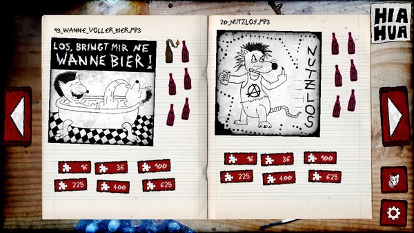 Nachkriegsratten Punk-Rock Puzzle