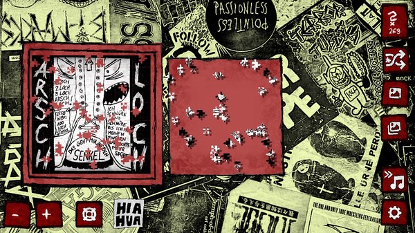 Nachkriegsratten Punk-Rock Puzzle