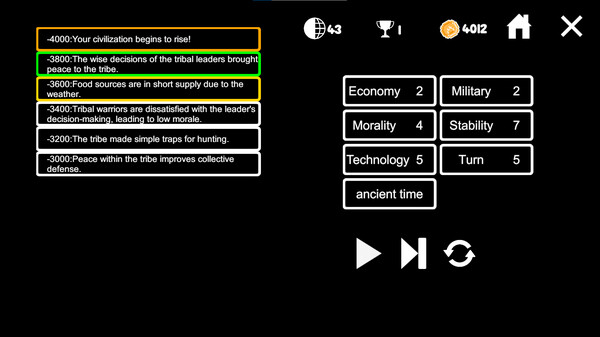 Civilization Simulator screenshot 4