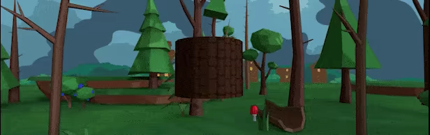 Timberman VR video 3