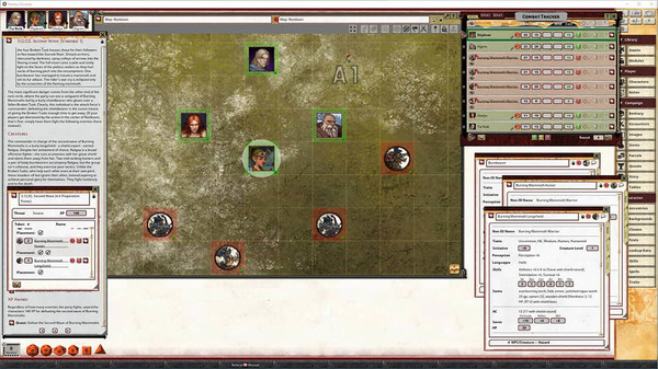 Fantasy Grounds - Pathfinder 2 RPG - Quest for the Frozen Flame AP 1: Broken Tusk Moon
