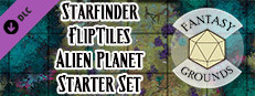 Fantasy Grounds - Starfinder RPG - Flip-Tiles - Alien Planet Starter Set Small Capsule Image
