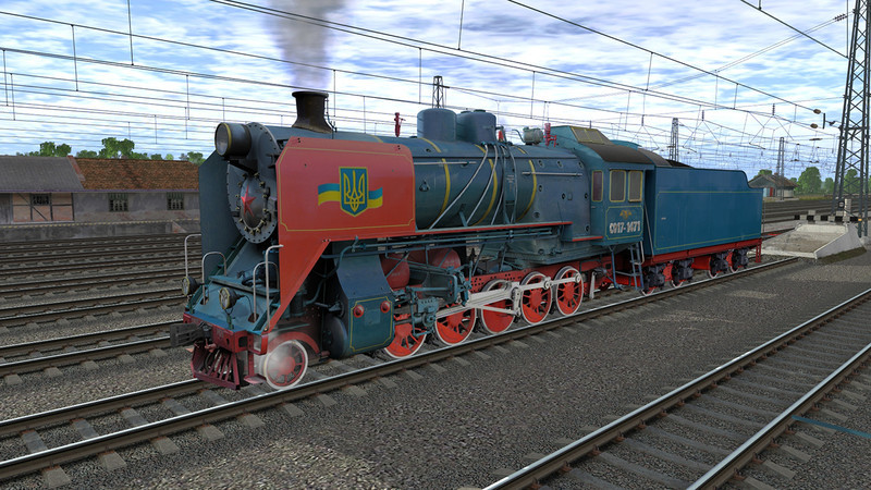 Trainz 2022 DLC - CO17-1471 ( Russian Loco and Tender ) Featured Screenshot #1