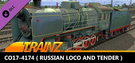 Trainz 2022 DLC - CO17-4174 ( Russian Loco and Tender ) banner image