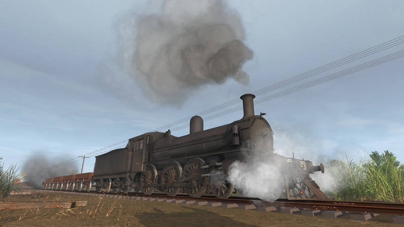 Trainz 2022 DLC - Victorian Railways D1 Class (Type 4 - Newport) Black Featured Screenshot #1