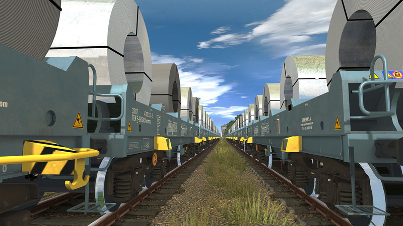 Trainz 2022 DLC - Shmmns Coil Transporter Featured Screenshot #1