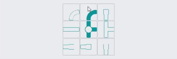Mini Pipes - A Logic Puzzle Pipes Game video 4