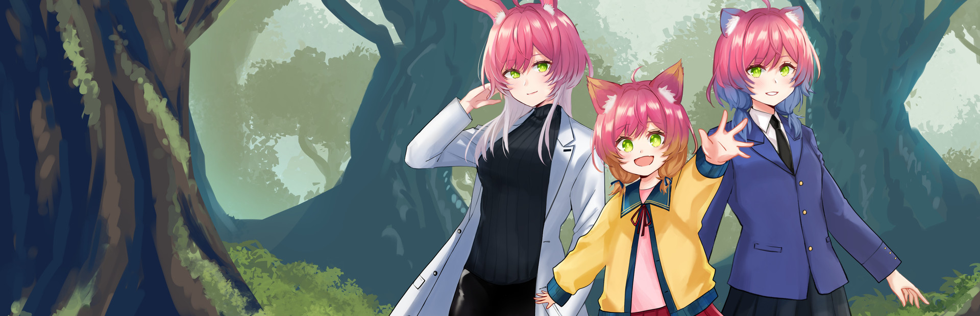 Three Mazeketeers