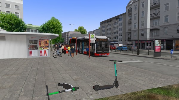 OMSI 2 Add-on Hamburg Linie 20 — скриншот 9