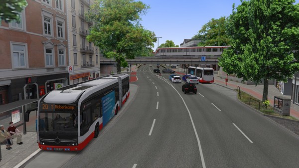 OMSI 2 Add-on Hamburg Linie 20 — скриншот 17