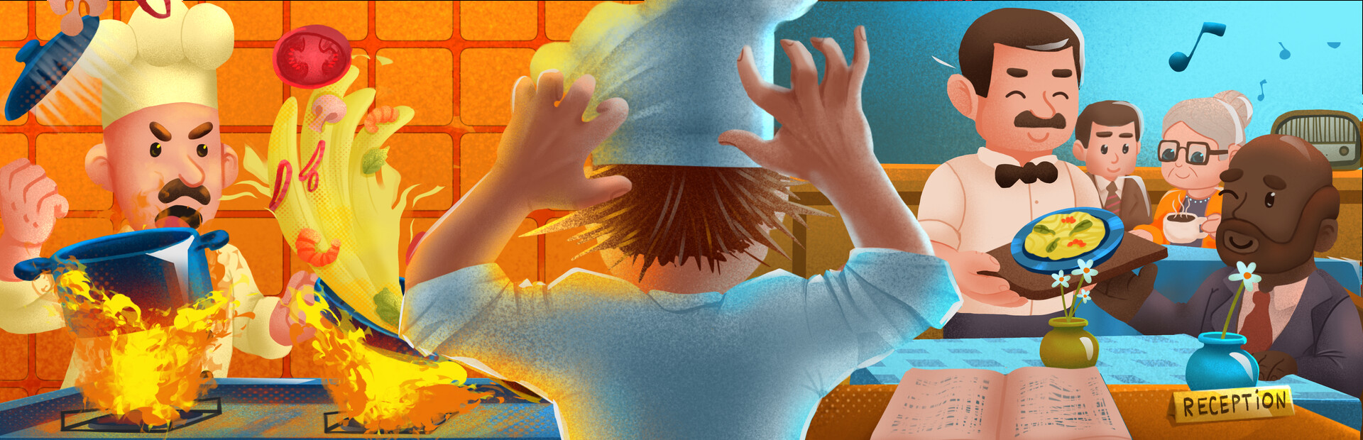 SIM Chef: Restaurant management