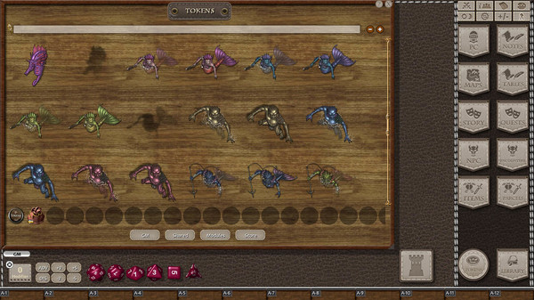 Fantasy Grounds - Jans Token Pack 32 - Aquatic Creatures 2
