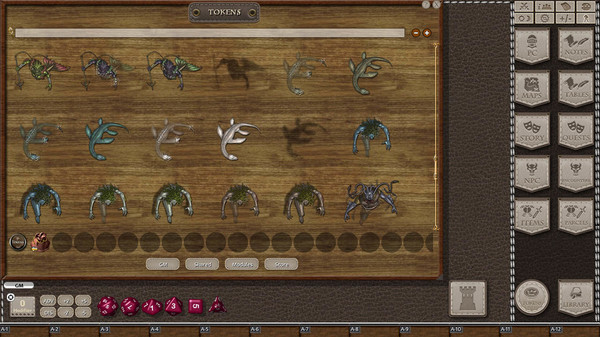 Fantasy Grounds - Jans Token Pack 32 - Aquatic Creatures 2