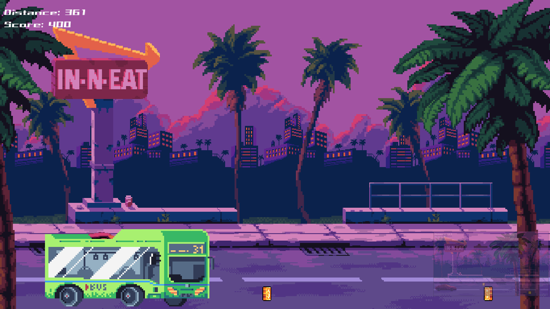 #3. Miami Sunset Drive (Steam) De: khukhrovr