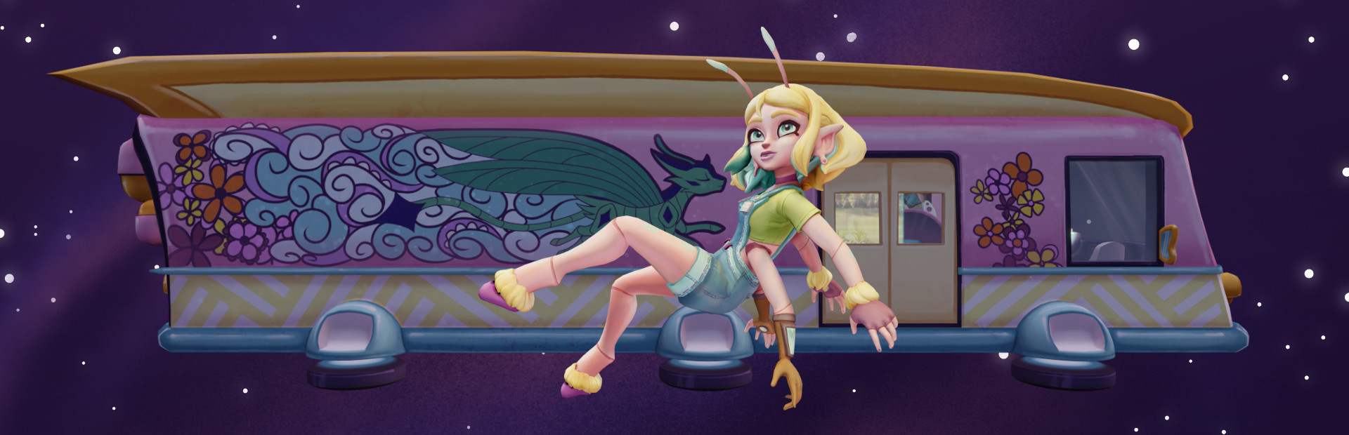 Mariposa and the Galaxy Man
