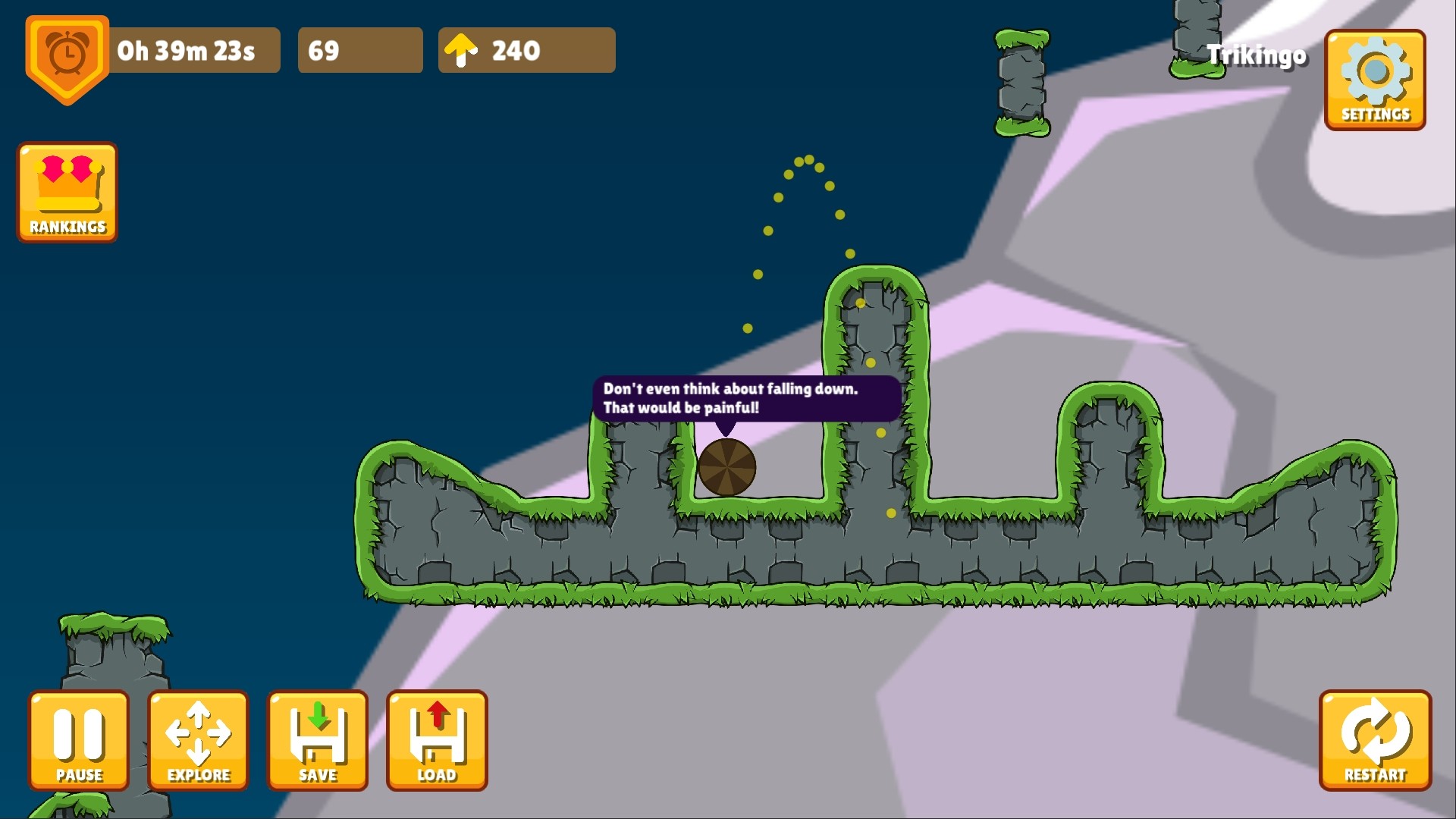 #2. Rolling Over It (Steam) 由: Trikingo