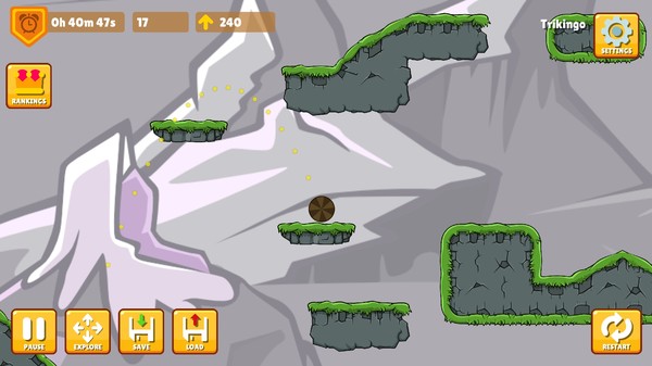 Screenshot z Rolling Over It Screenshot z Rolling Over It