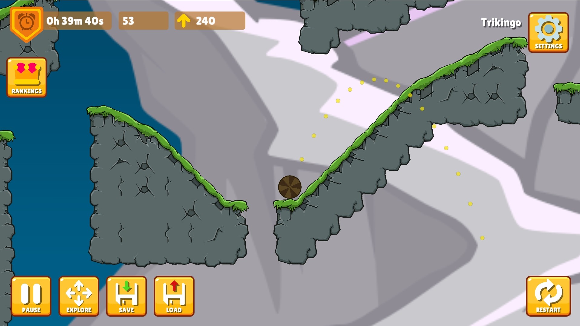 #1. Rolling Over It (Steam) 由: Trikingo