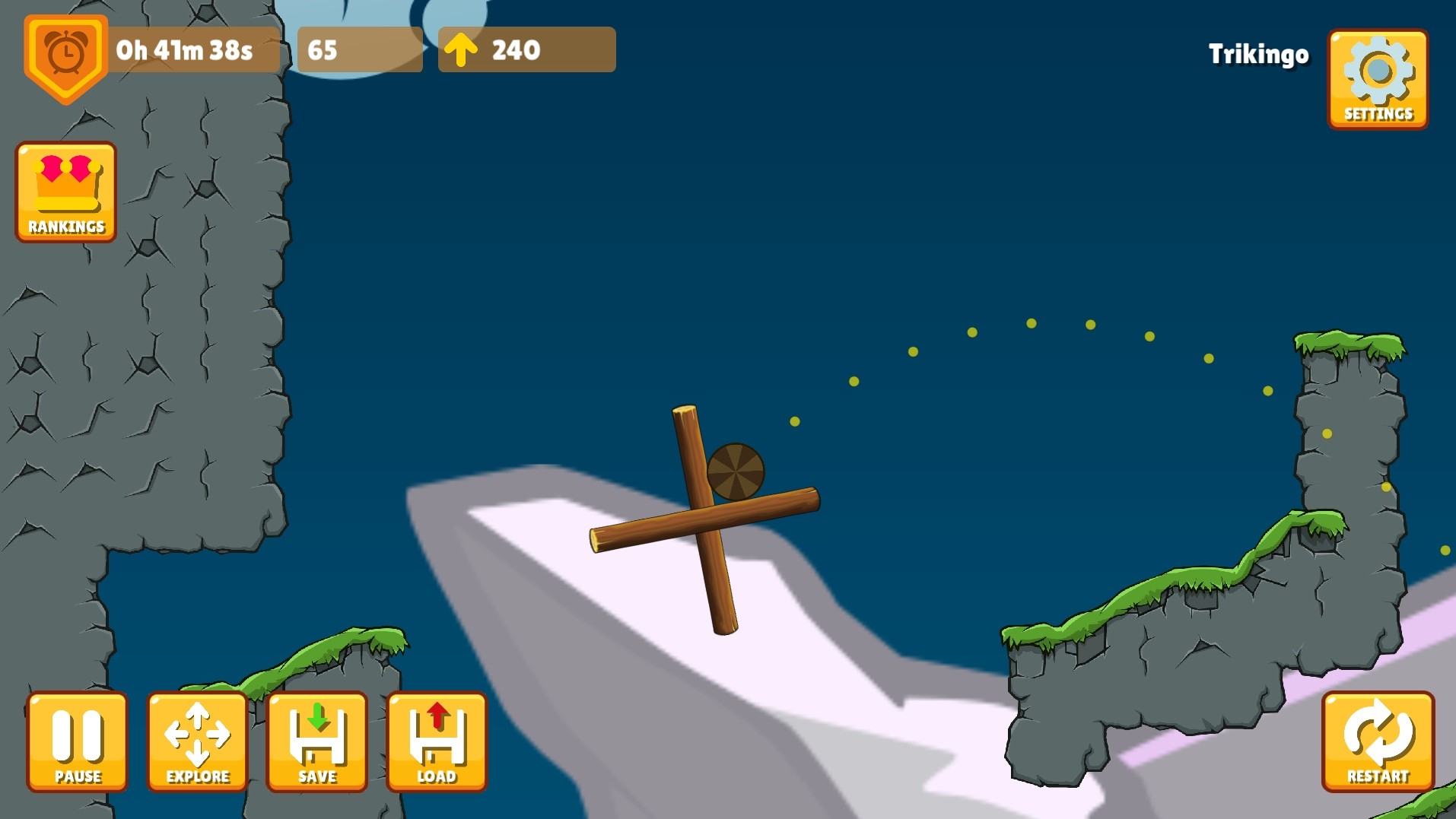 #3. Rolling Over It (Steam) 由: Trikingo