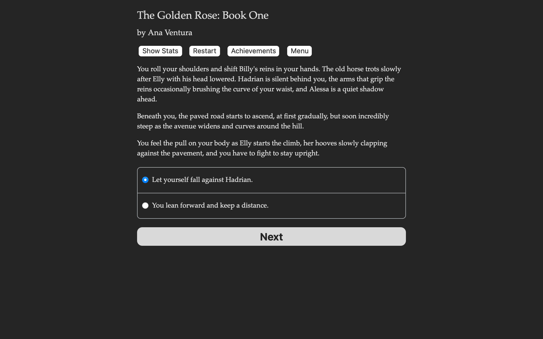 The Golden Rose: Book One screenshot #4