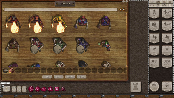 Fantasy Grounds - Jans Token Pack 34 - Circus
