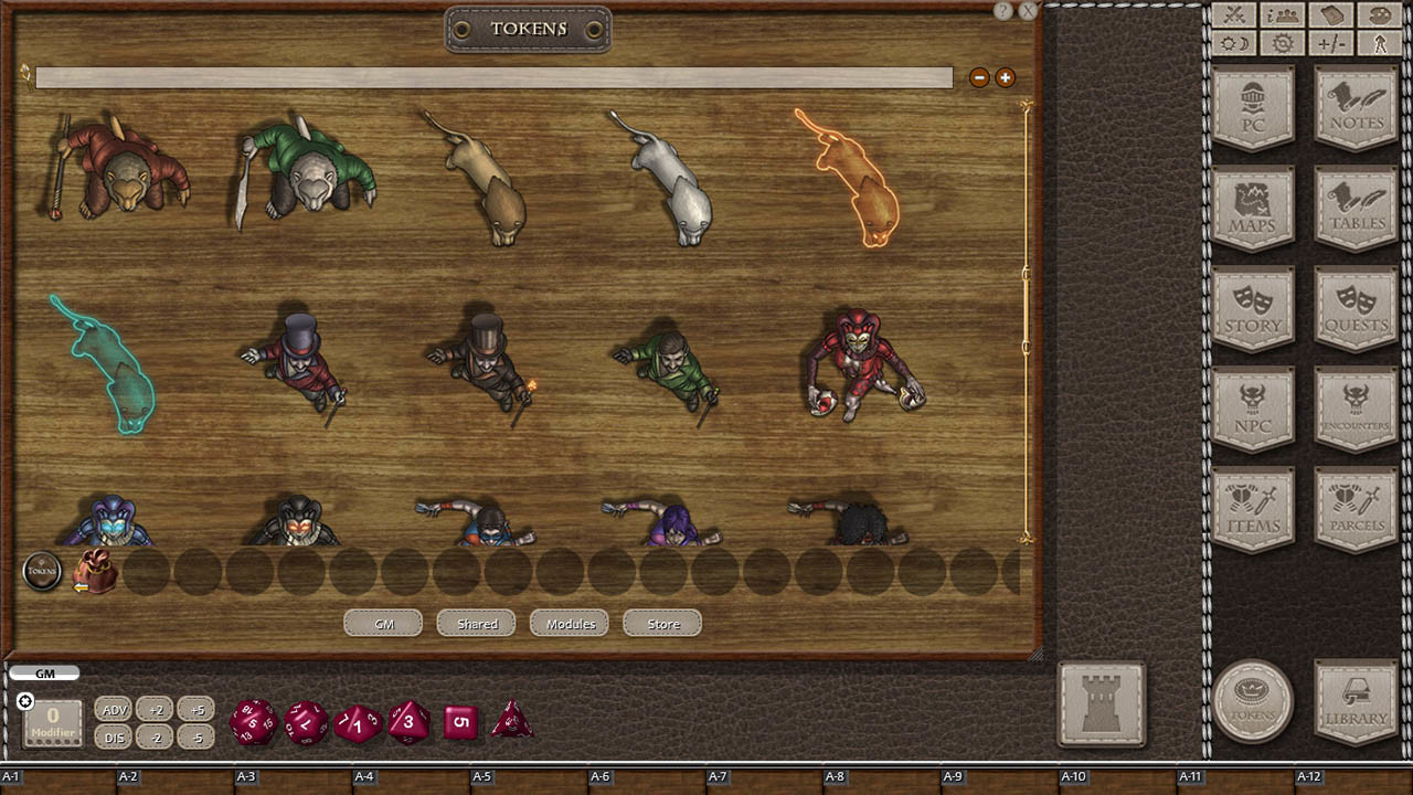 Fantasy Grounds - Jans Token Pack 34 - Circusのスクリーンショット 1