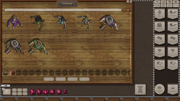 Fantasy Grounds - Jans Token Pack 34 - Circus