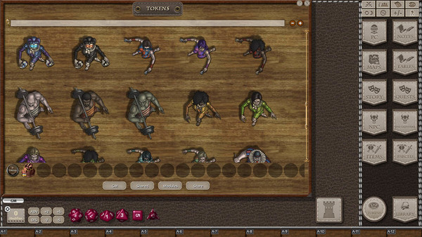 Fantasy Grounds - Jans Token Pack 34 - Circus