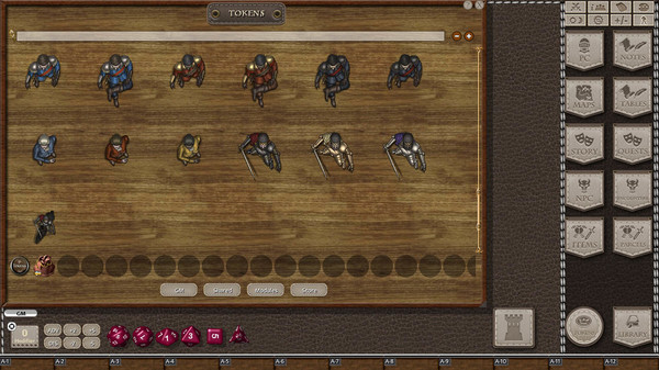 Fantasy Grounds - Jans Token Pack 36 - The Royal Court