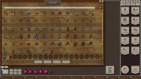 Fantasy Grounds - Jans Token Pack 36 - The Royal Court