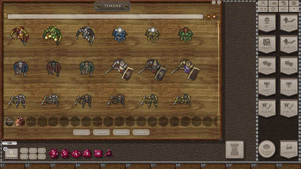 Fantasy Grounds - Jans Token Pack 36 - The Royal Court