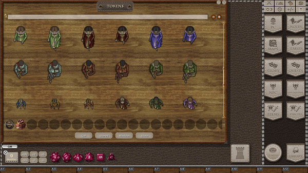 Fantasy Grounds - Jans Token Pack 36 - The Royal Court