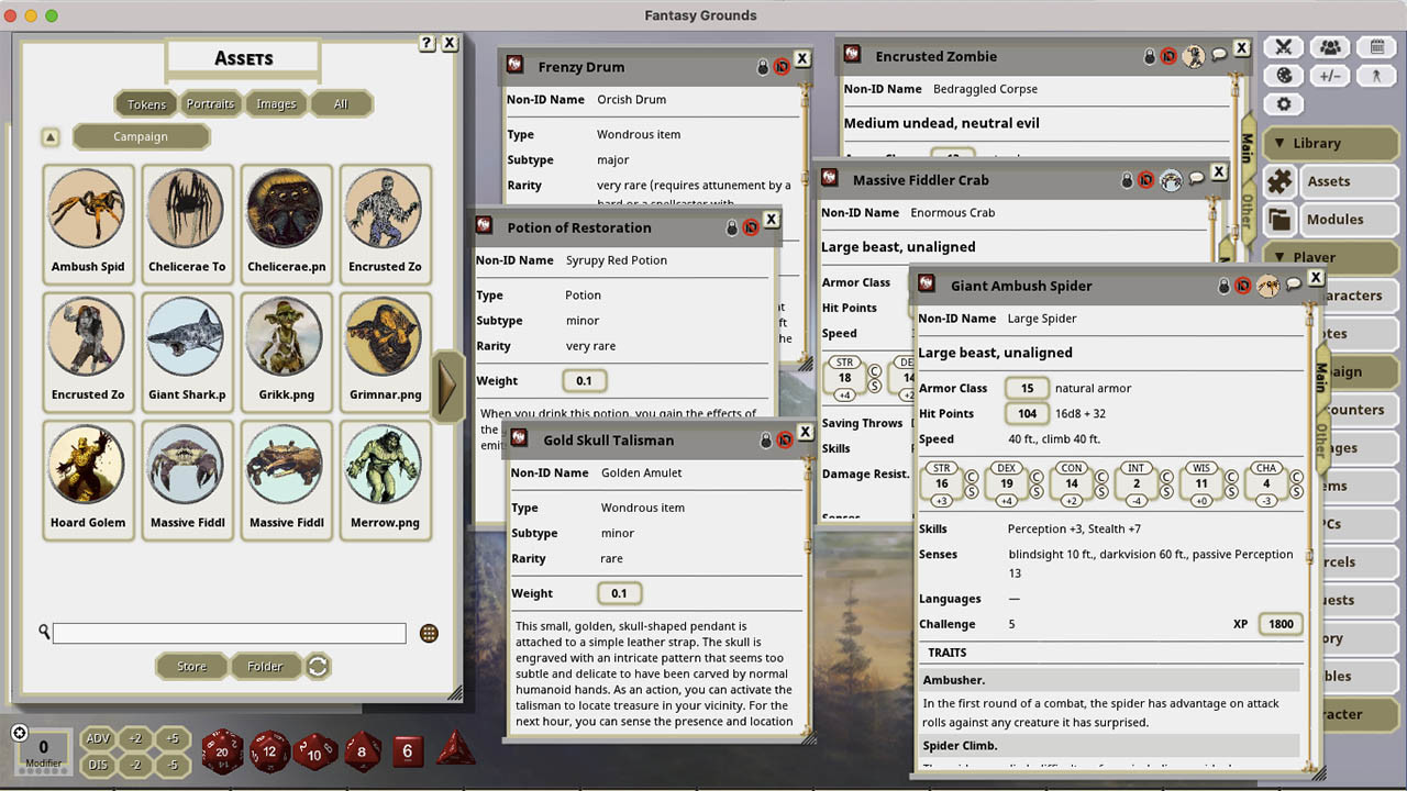 Fantasy Grounds - Captain Shineheart's Goldのスクリーンショット 1