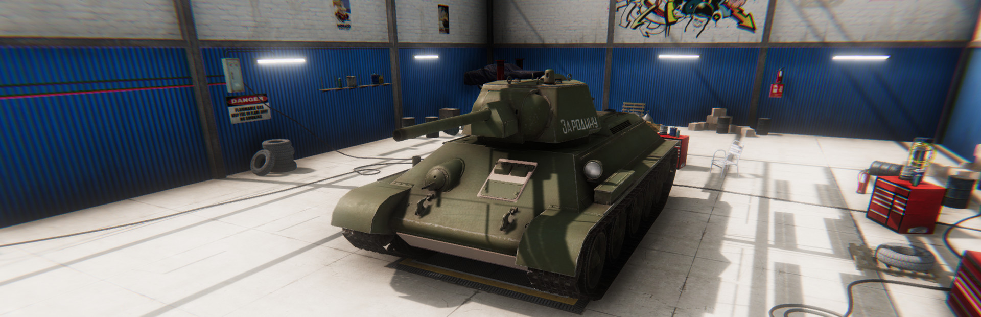 Tank Hangar Simulator
