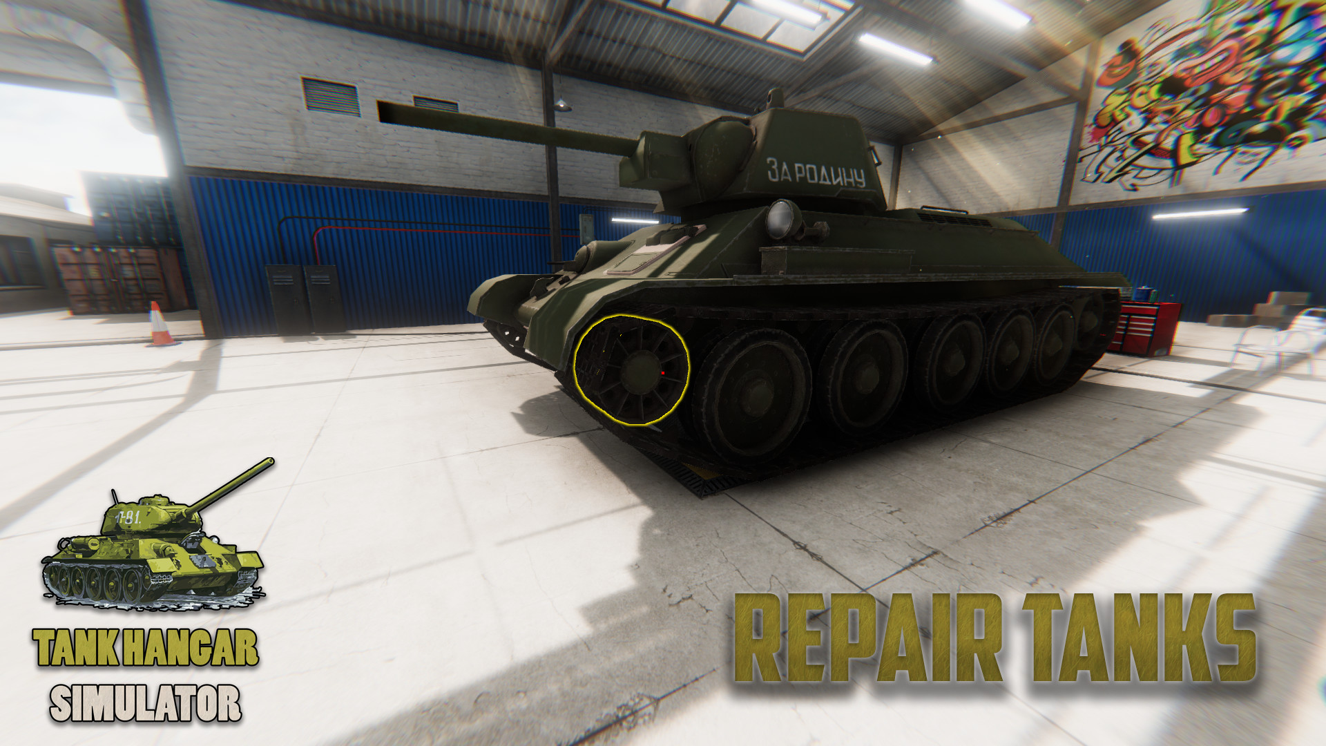 Tank Hangar Simulator Featured Screenshot #1