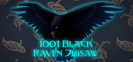 1001 Black Raven Jigsaw banner image