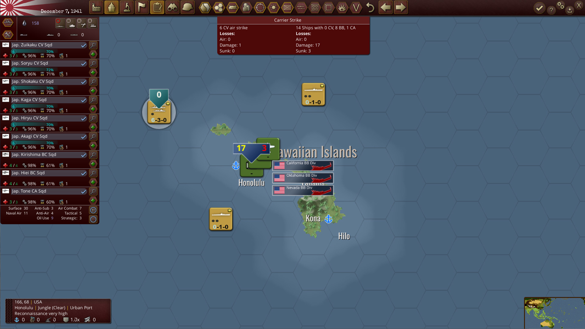 Warplan Pacific screenshot 1