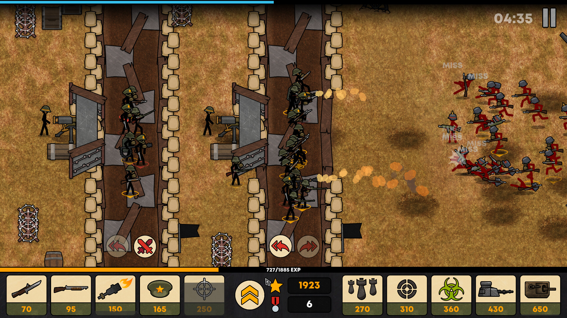 #5. Stickman Trenches (Steam) 由: Big Play Games