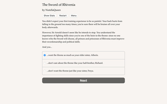 Screenshot z The Sword of Rhivenia