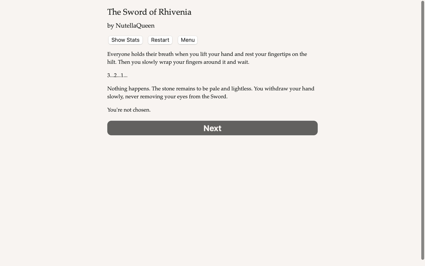 The Sword of Rhivenia screenshot #2