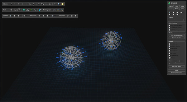 Screenshot z Visualis Dynamics