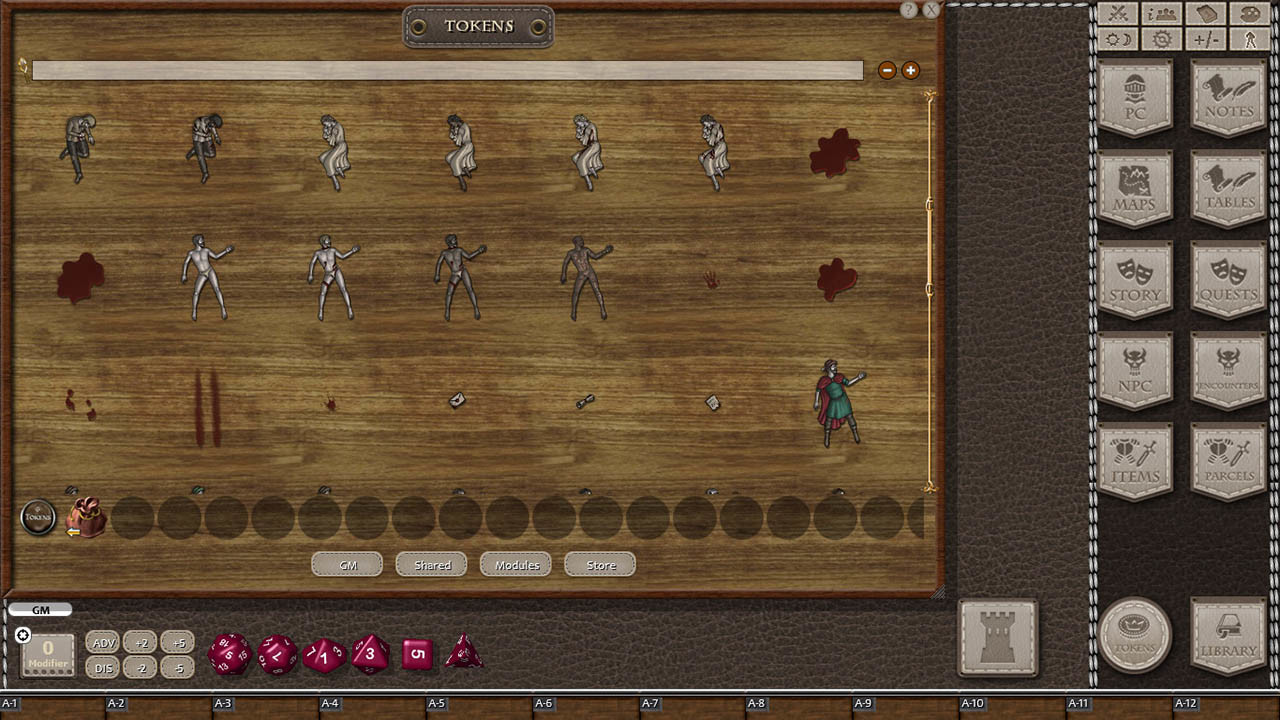 Fantasy Grounds - Jans Token Pack 35 - Dead and Woundedのスクリーンショット 1