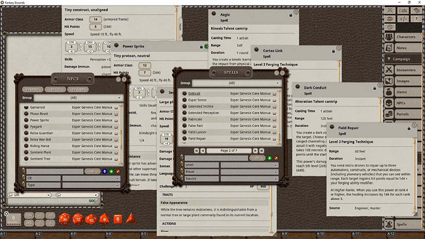 Fantasy Grounds - Esper Genesis 5E Core Manual